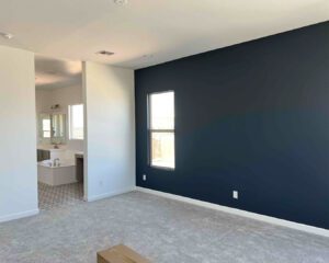 Painting an accent wall