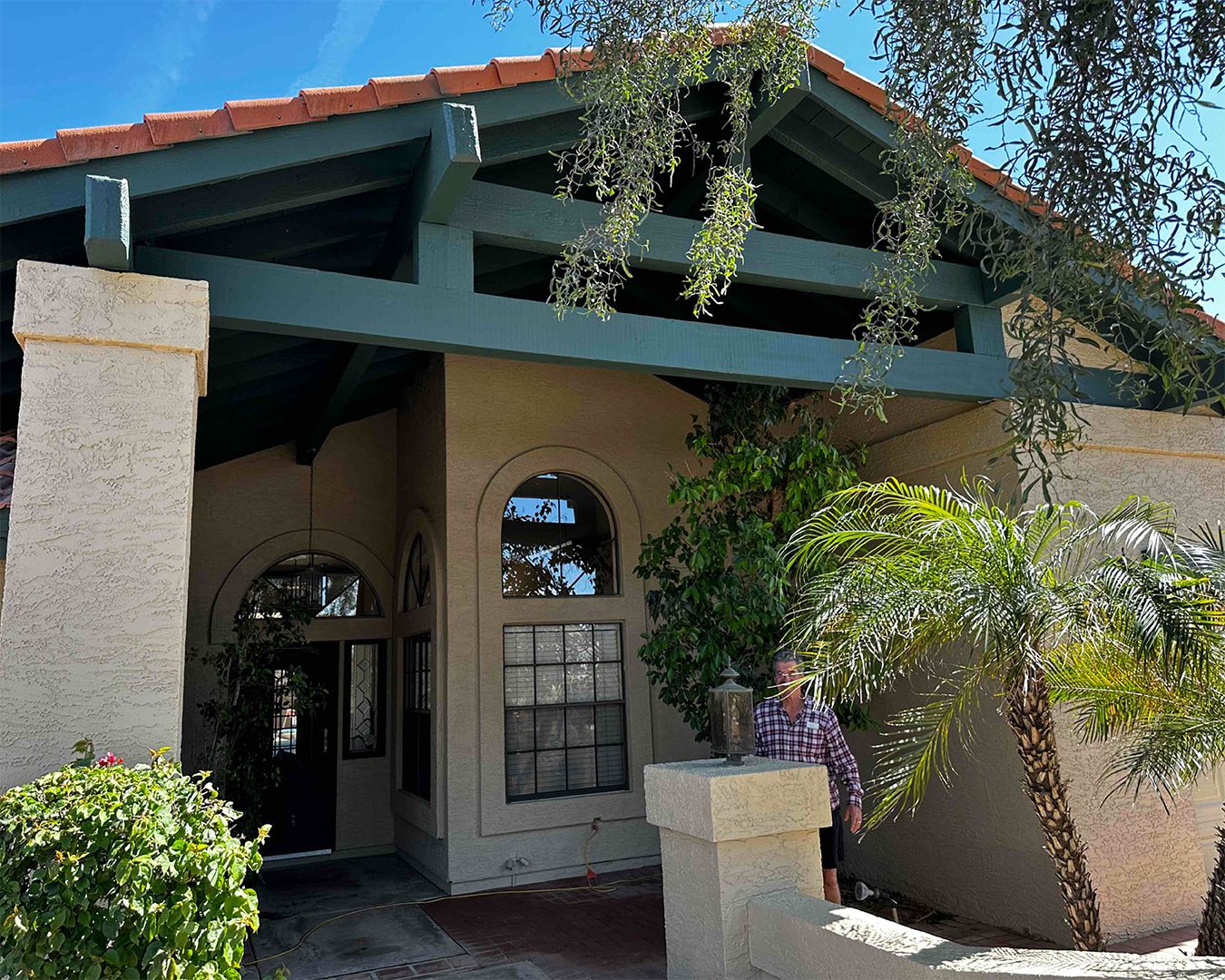 Painted exterior of Litchfield Park home