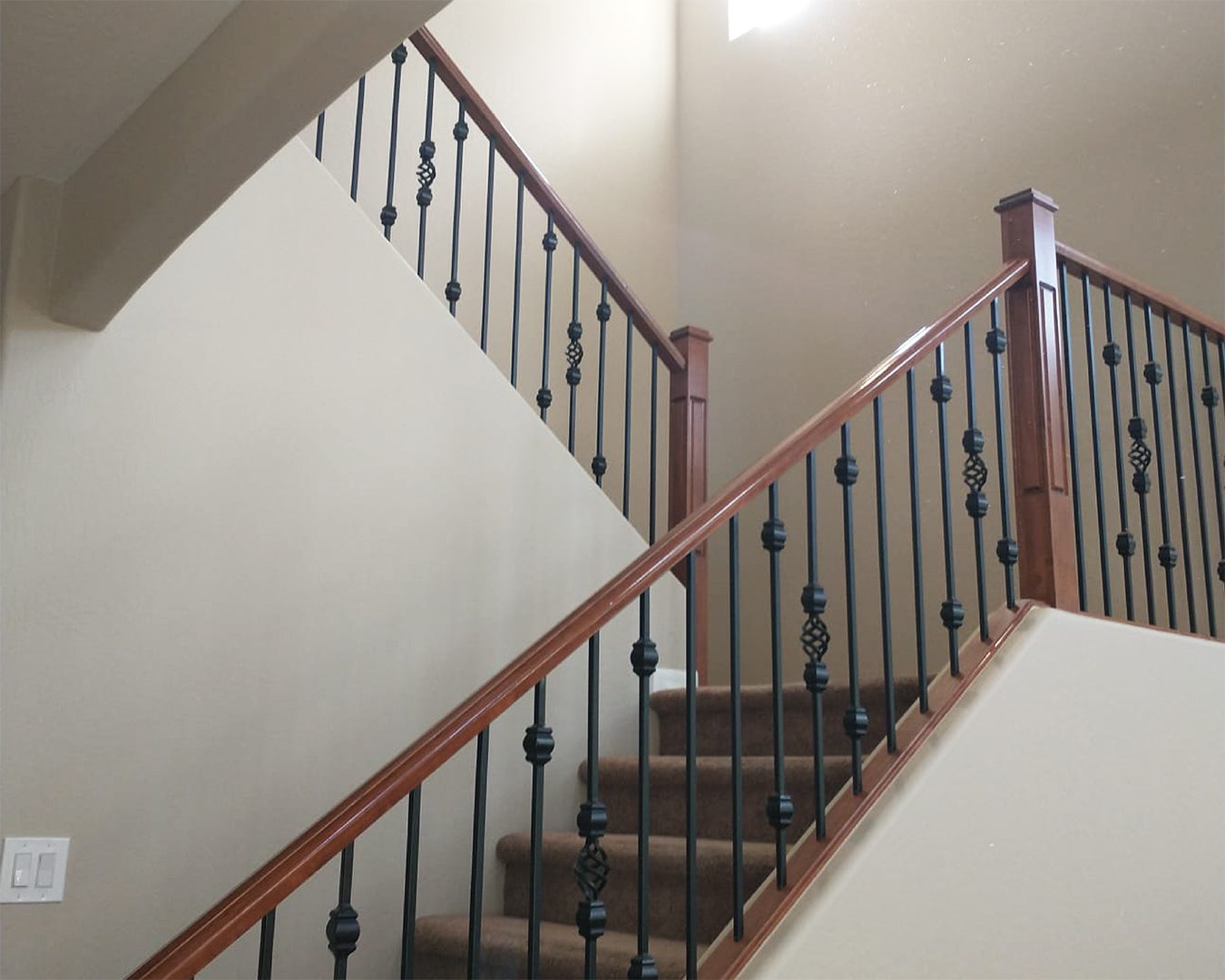 Painted interior of Peoria home