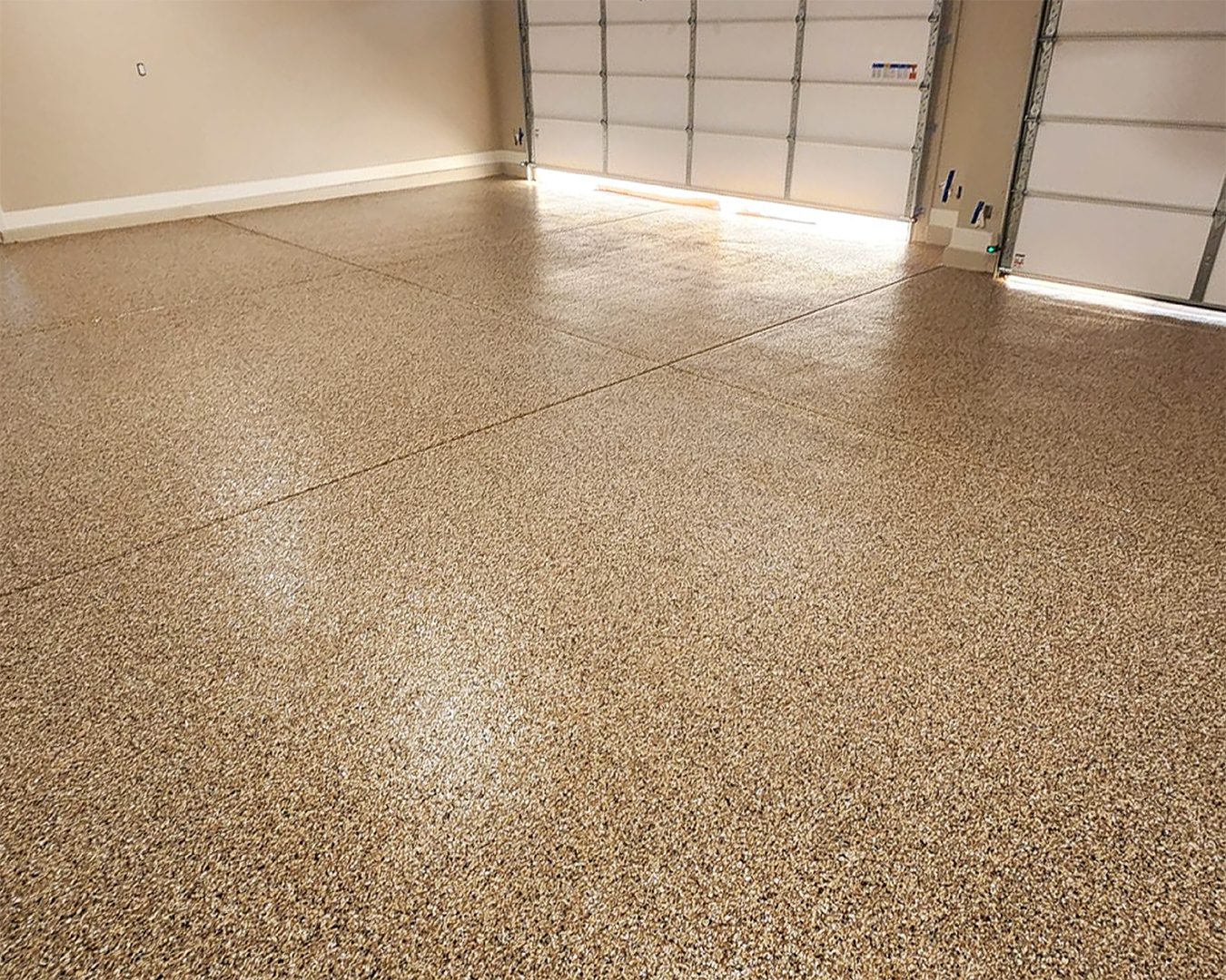 Epoxy flooring in Surprise, AZ home