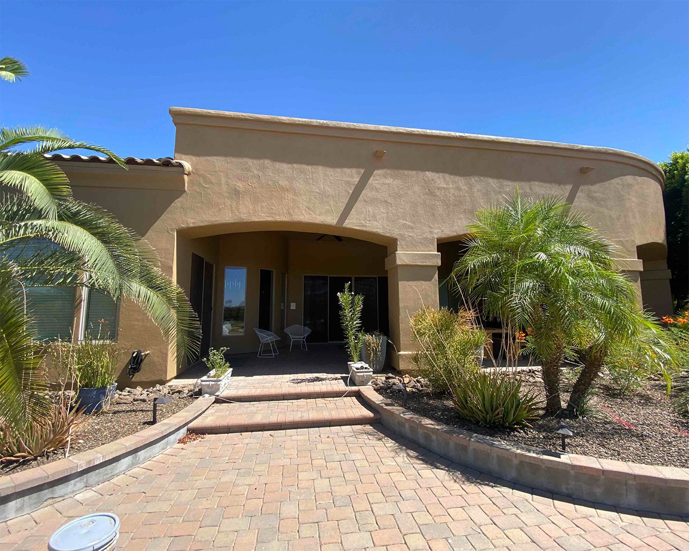 Painted exterior of Litchfield Park home