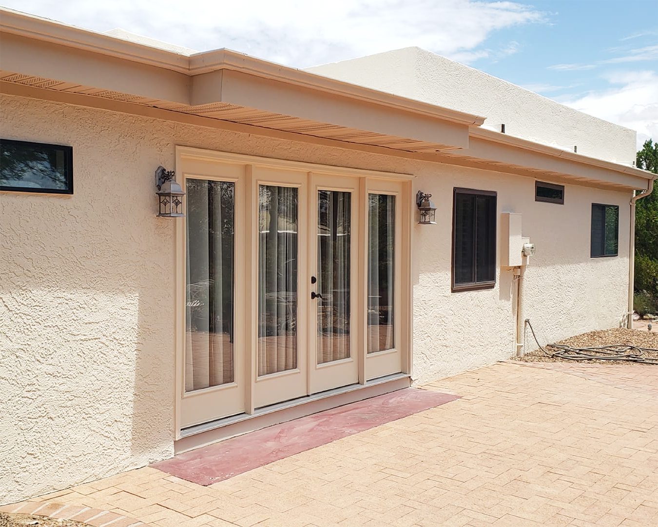 Painted exterior of Green Valley, Arizona home