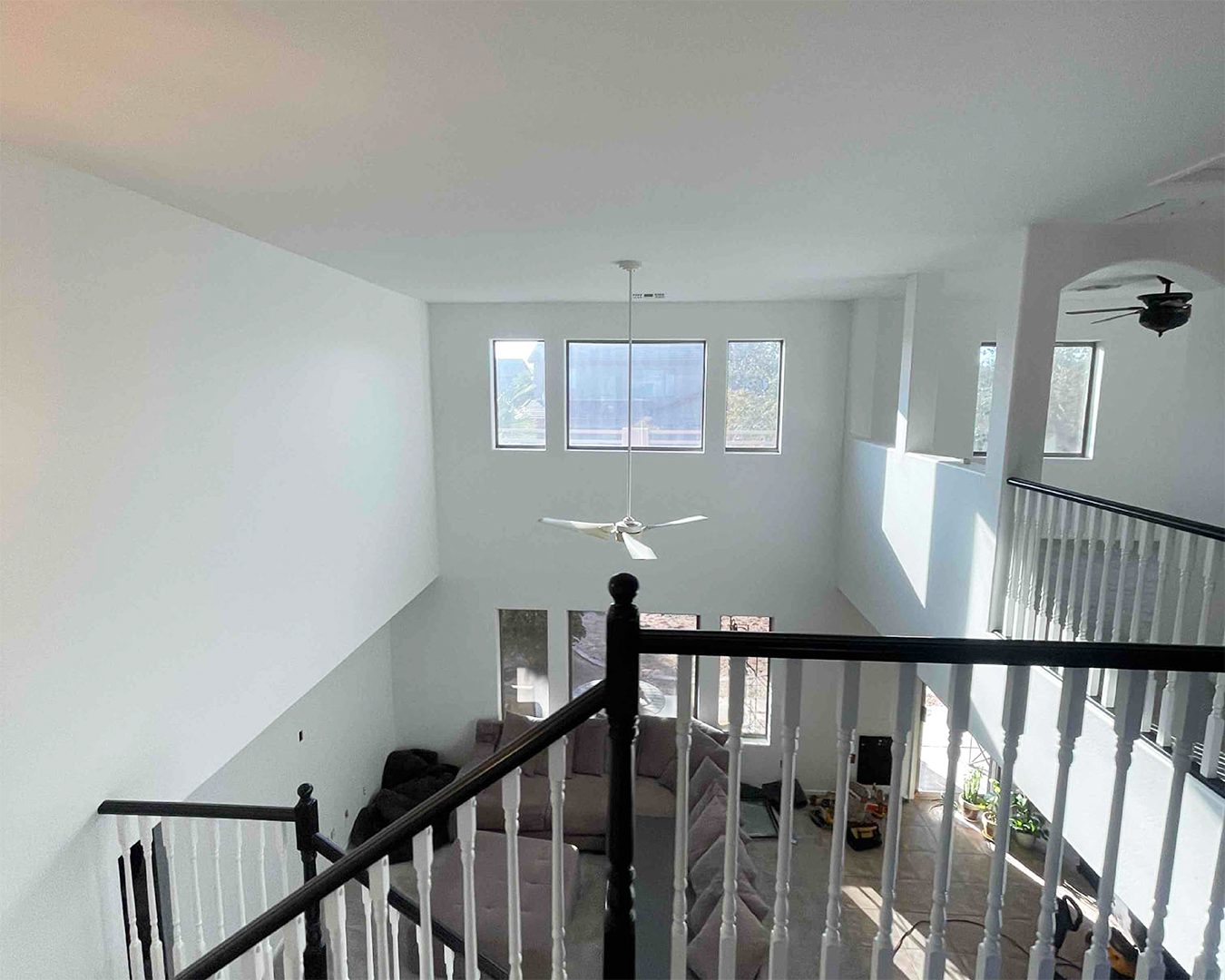 Painted interior of Maricopa home