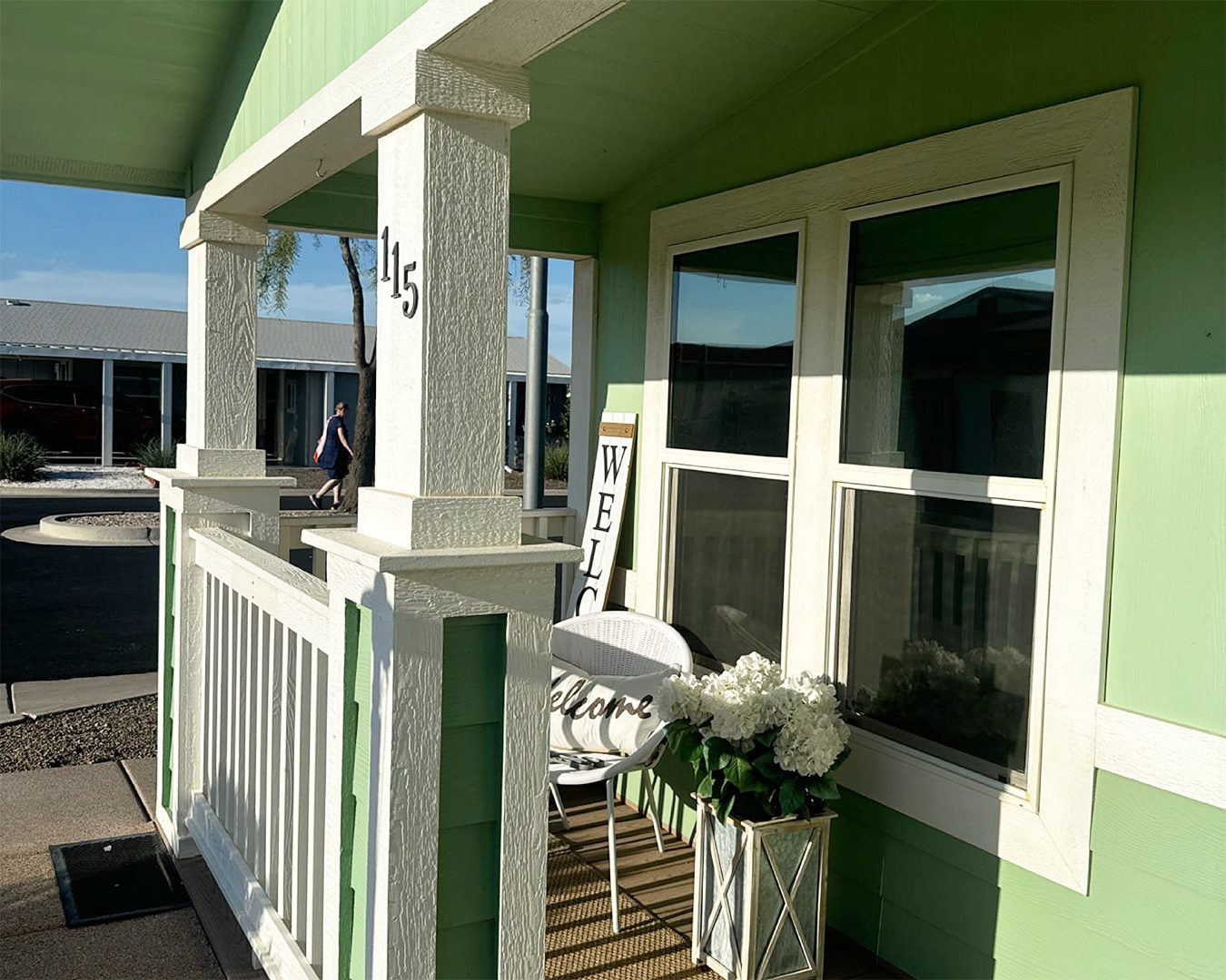 Painted exterior of home in Casa Grande