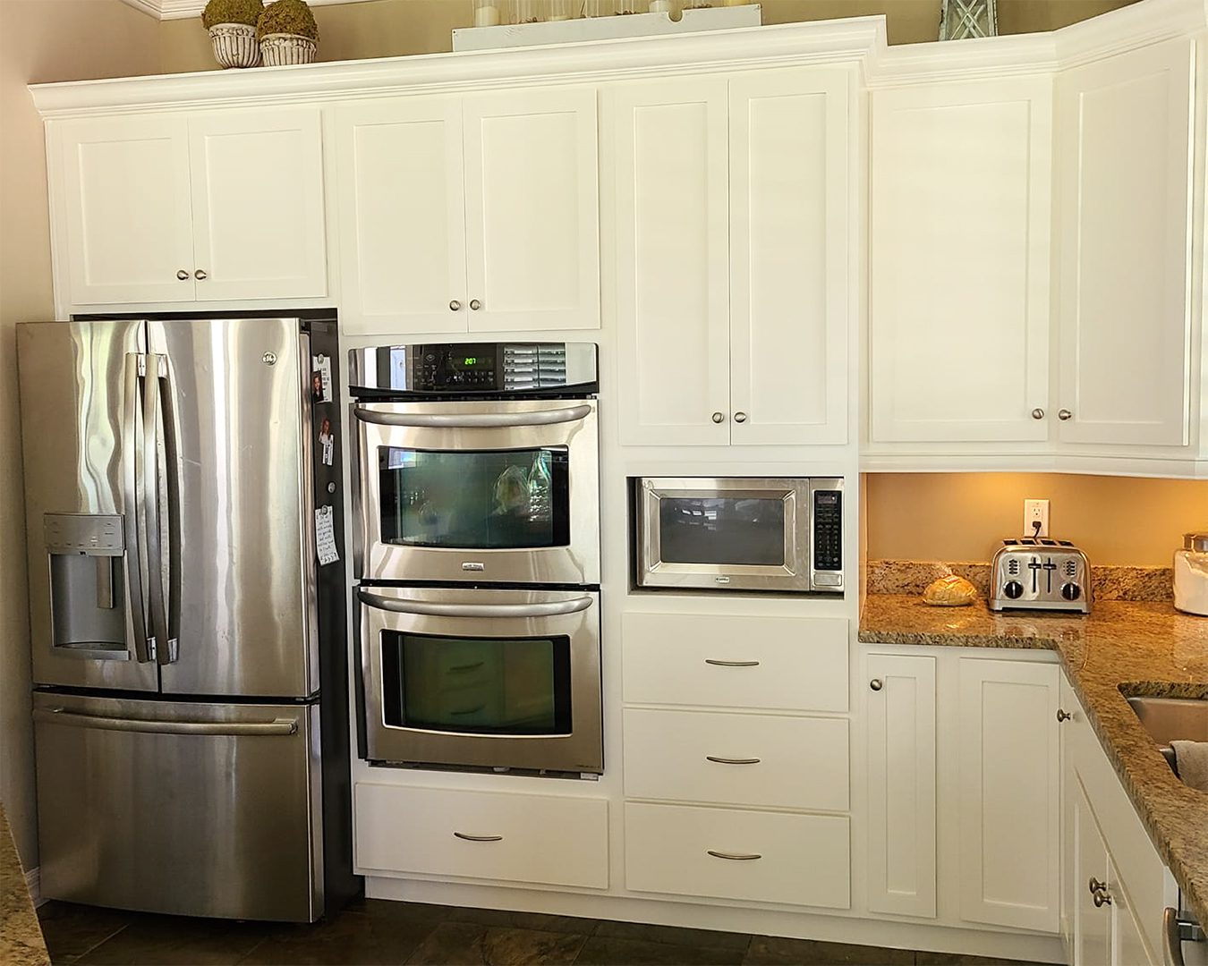 Painted cabinets in Queen Creek kitchen