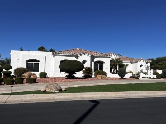 Exterior of Arizona home