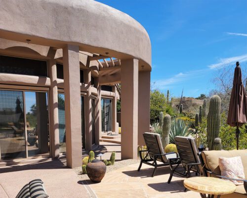 Best Exterior Paint Approach for Homes in Carefree Foothills 3 Painted exterior of home in Carefree