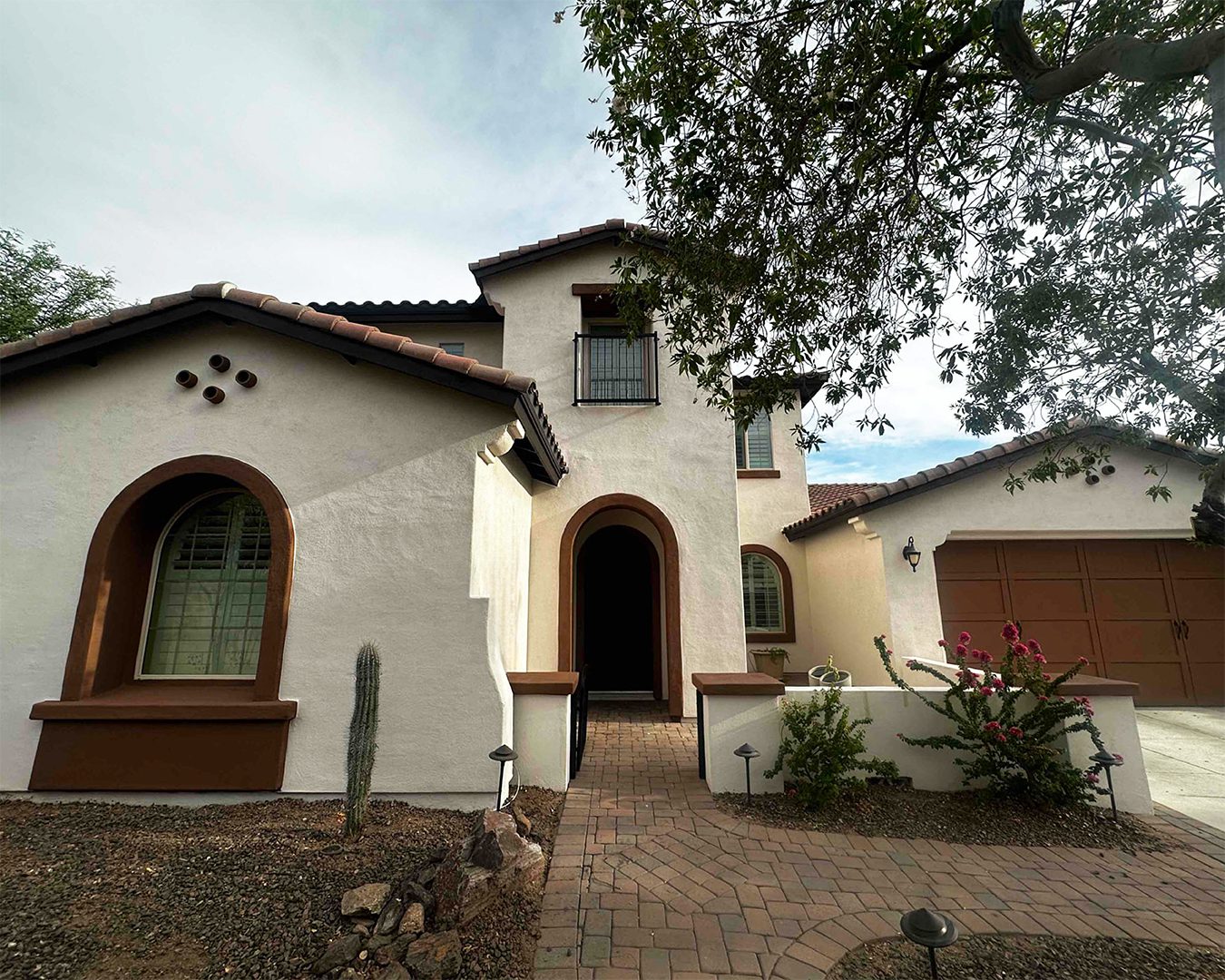 Tan and Beige exterior repaint in chandler arizona