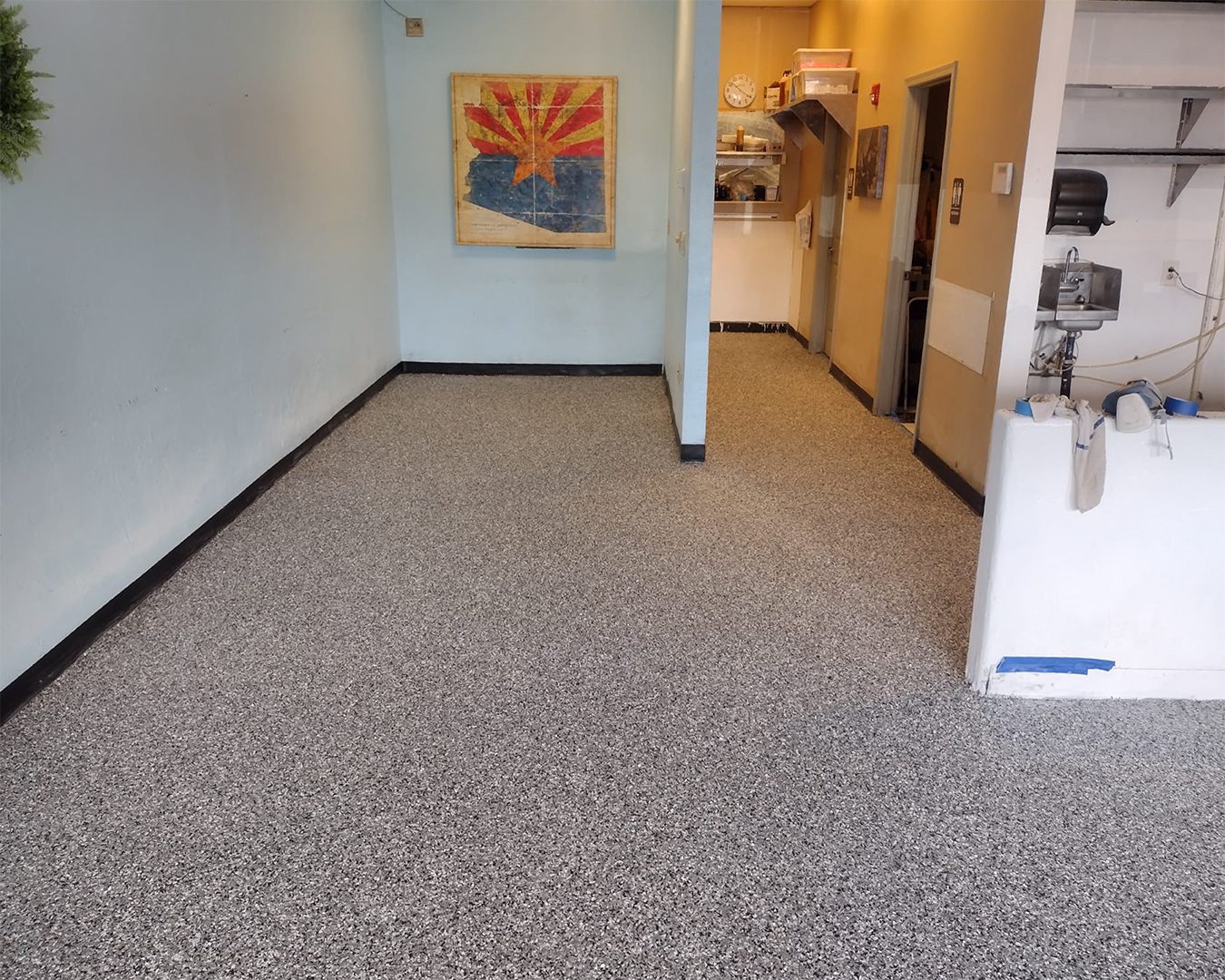 Epoxy flooring