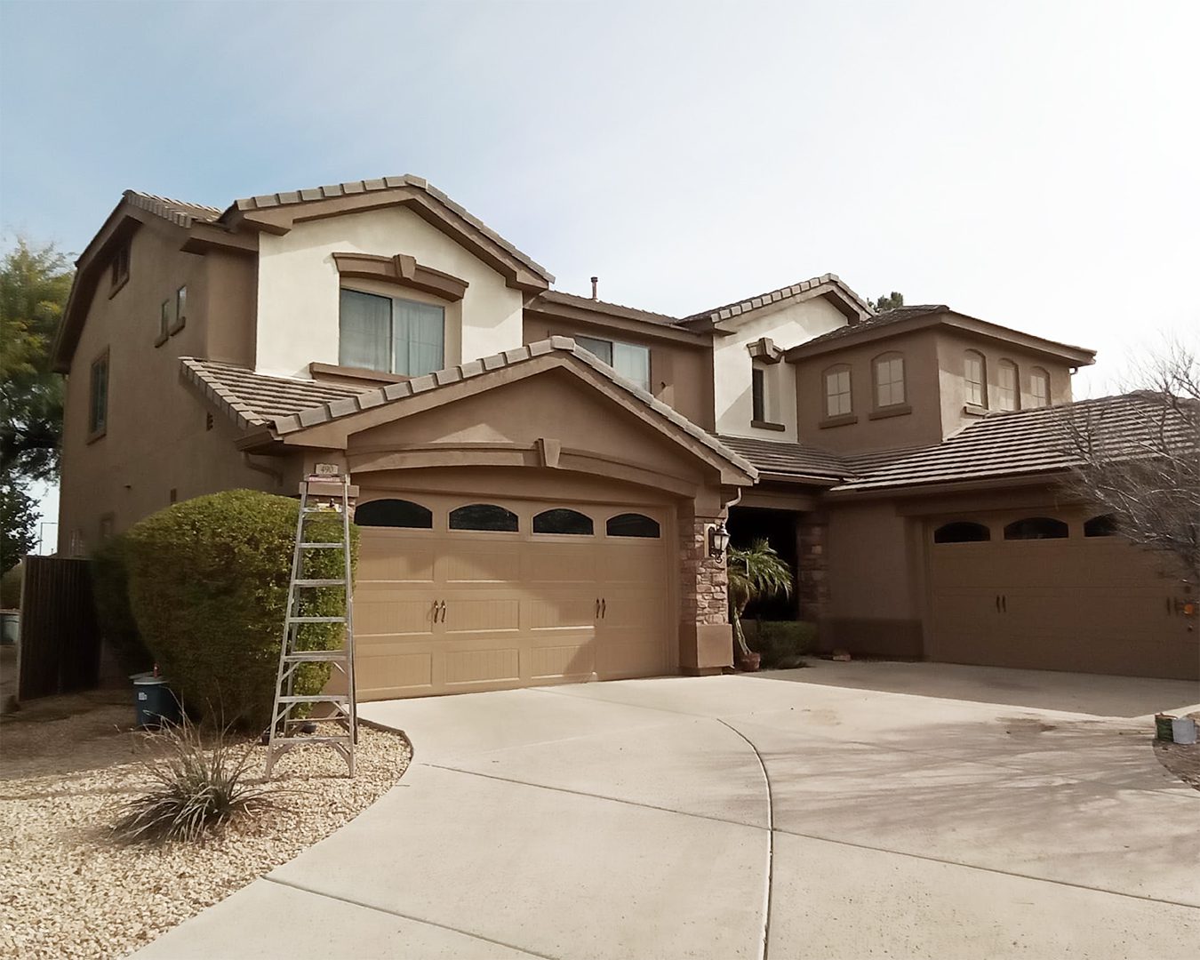 Painted exterior of home in Casa Grande