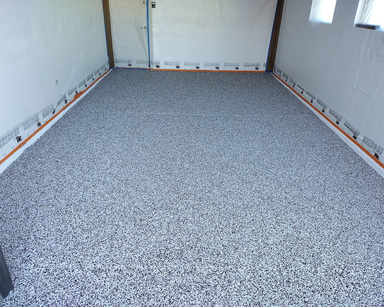 Epoxy flooring in Marana, AZ garage