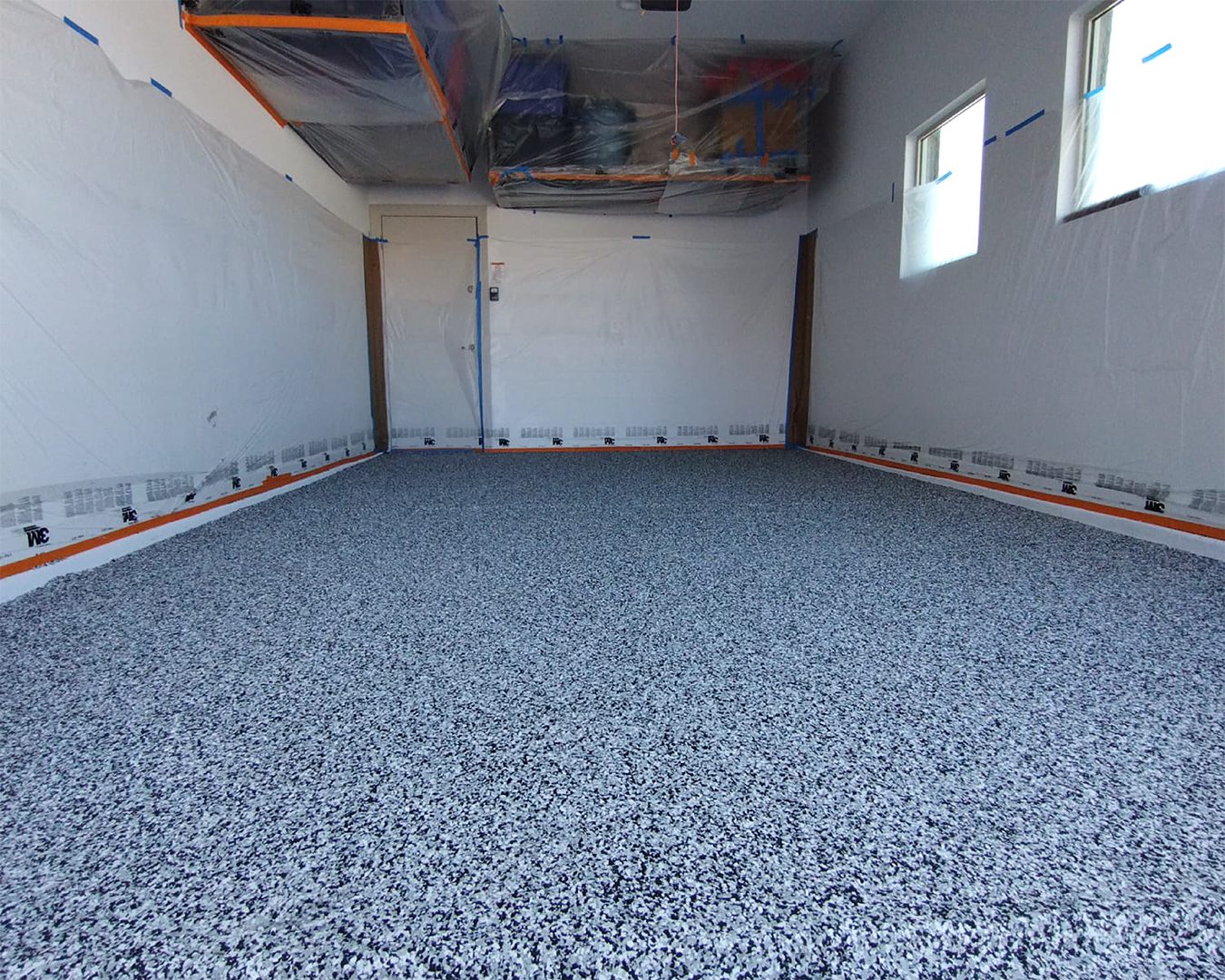 Epoxy flooring in Marana, AZ garage