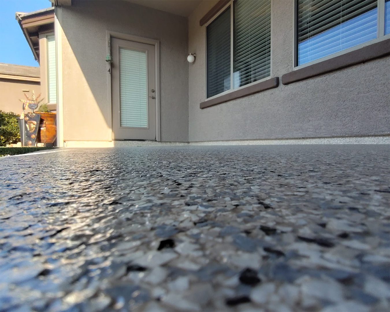 Epoxy flooring in Green Valley, AZ home