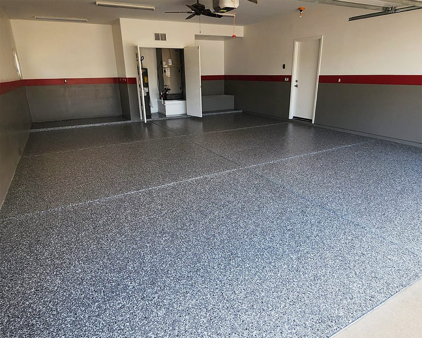 New garage floor epoxy Scottsdale