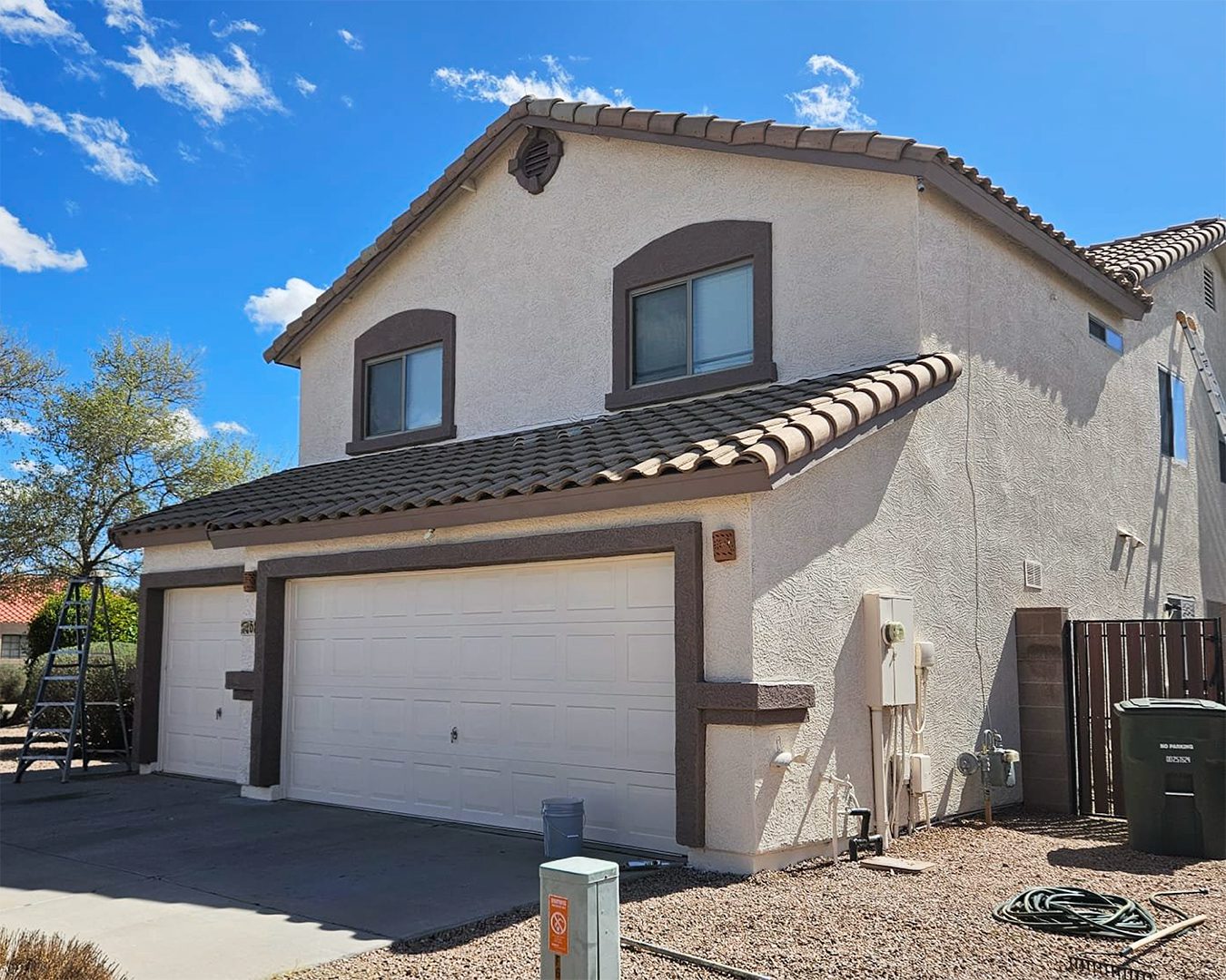 Painted exterior of home in Casa Grande