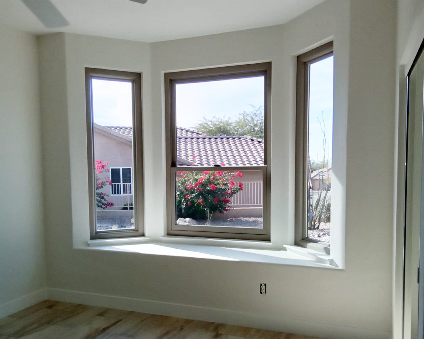 Painted interior in Gold Canyon home