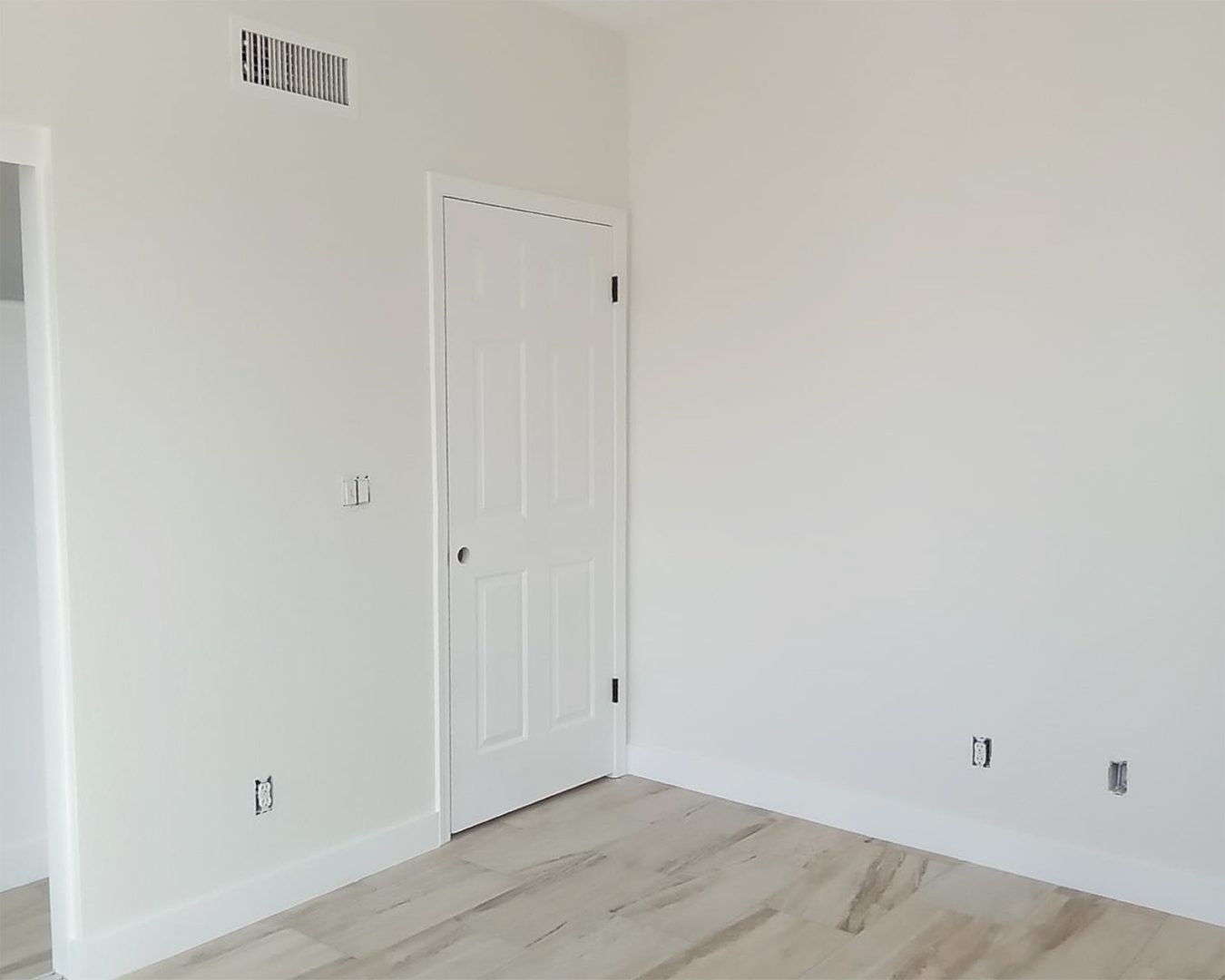 Painted interior in Gold Canyon home