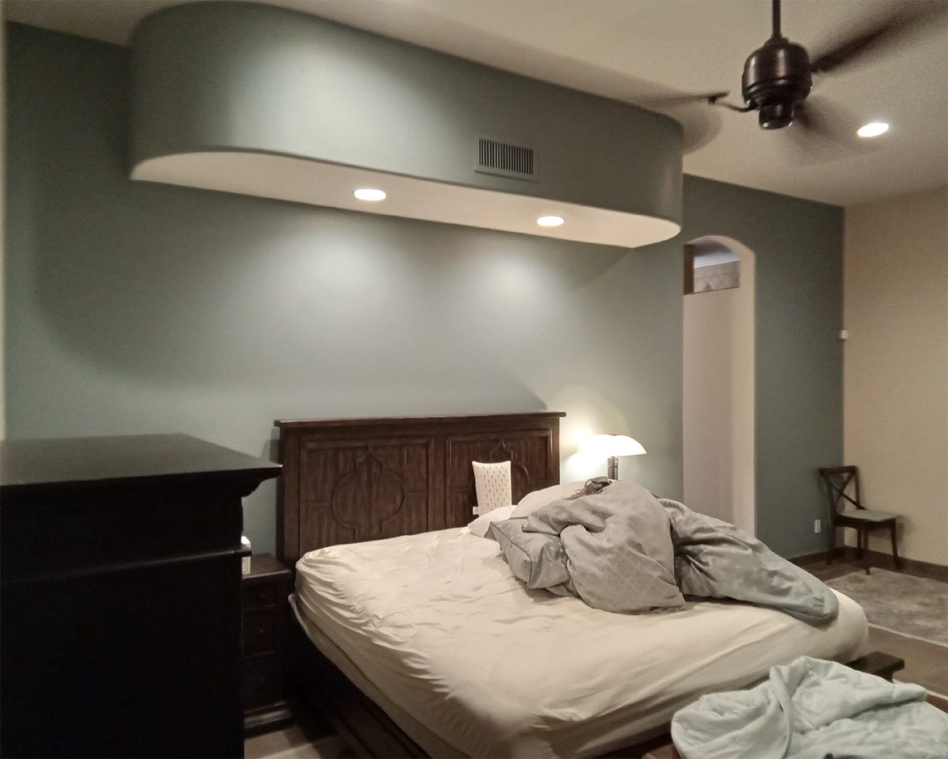 Gray interior painting in Scottsdale Arizona