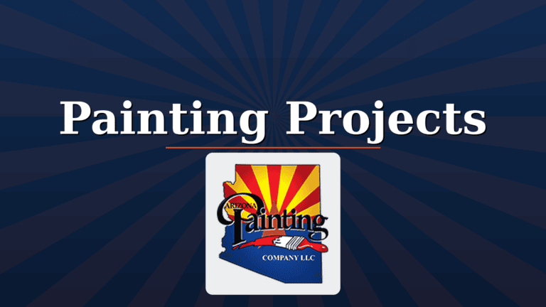 Gilbert Exterior Painting Project with Extensive Wood Repair