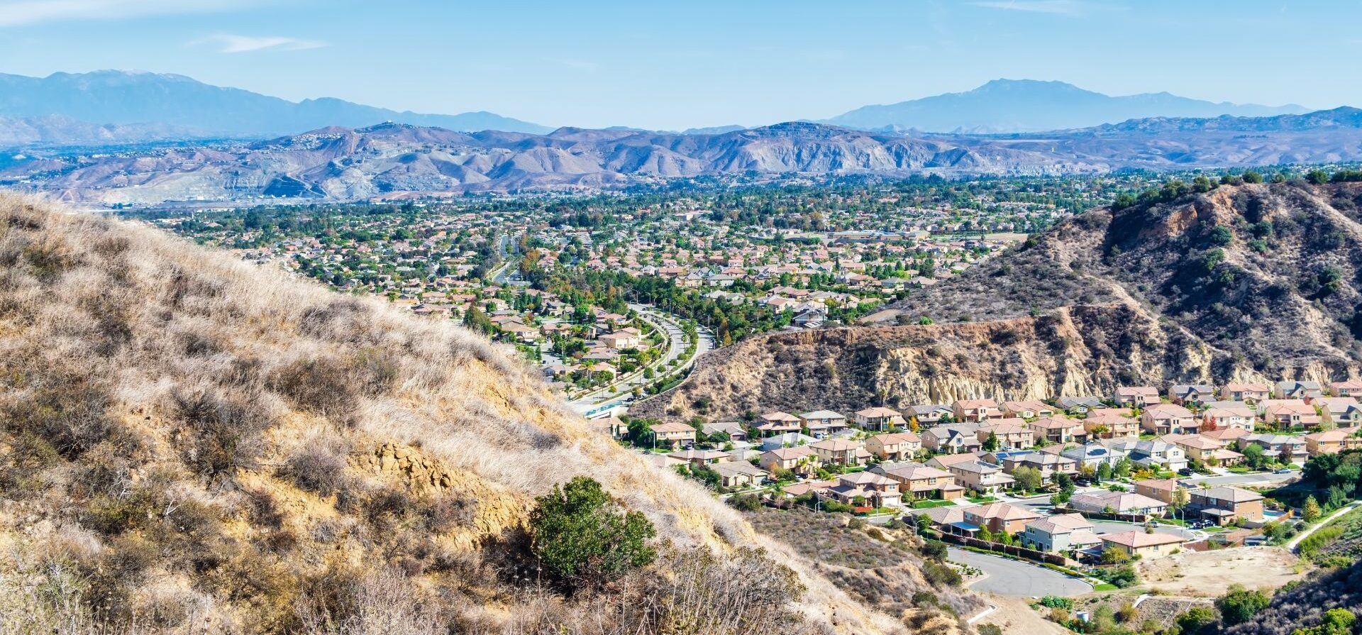 Desert foothills