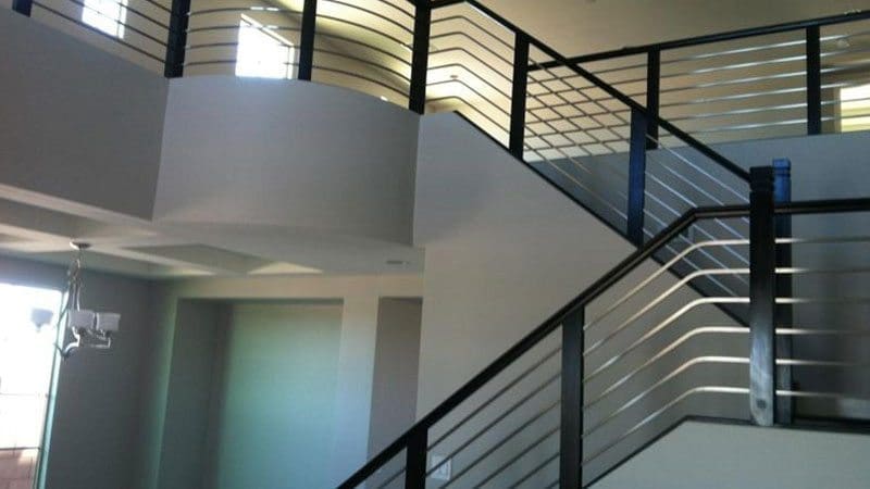 Residential Interior Painting | Painting Designs | Circles | Blue Paint | Arizona Painting Company Residential Painting